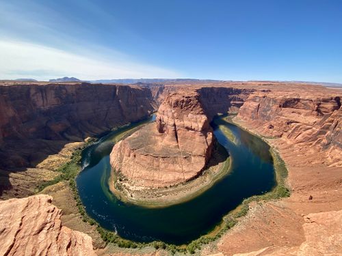 Free National Landmark: Horseshoe Bend Stock Photo