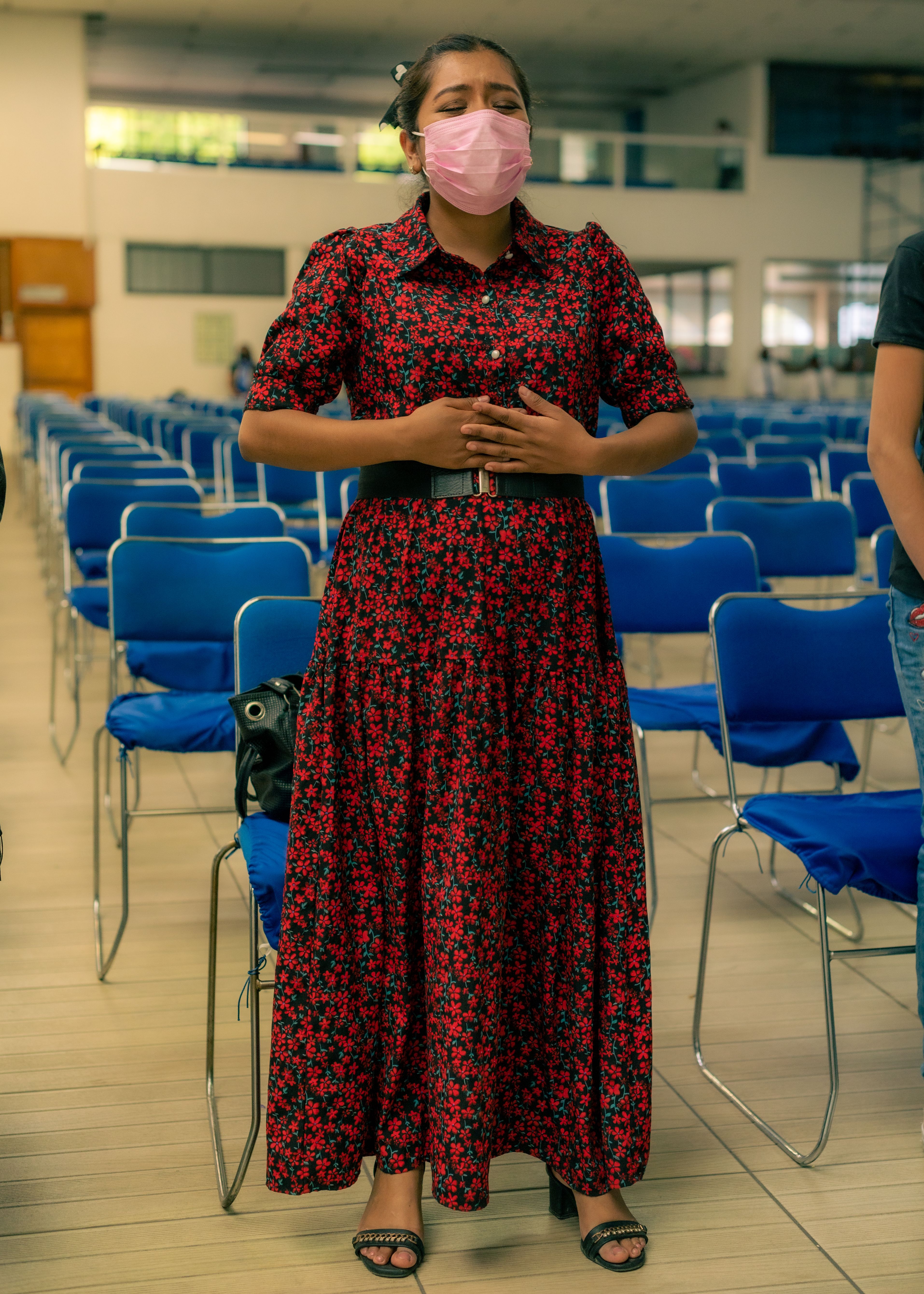 Portrait of a Woman Wearing a Dress · Free Stock Photo