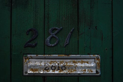 Number on Wooden Wall