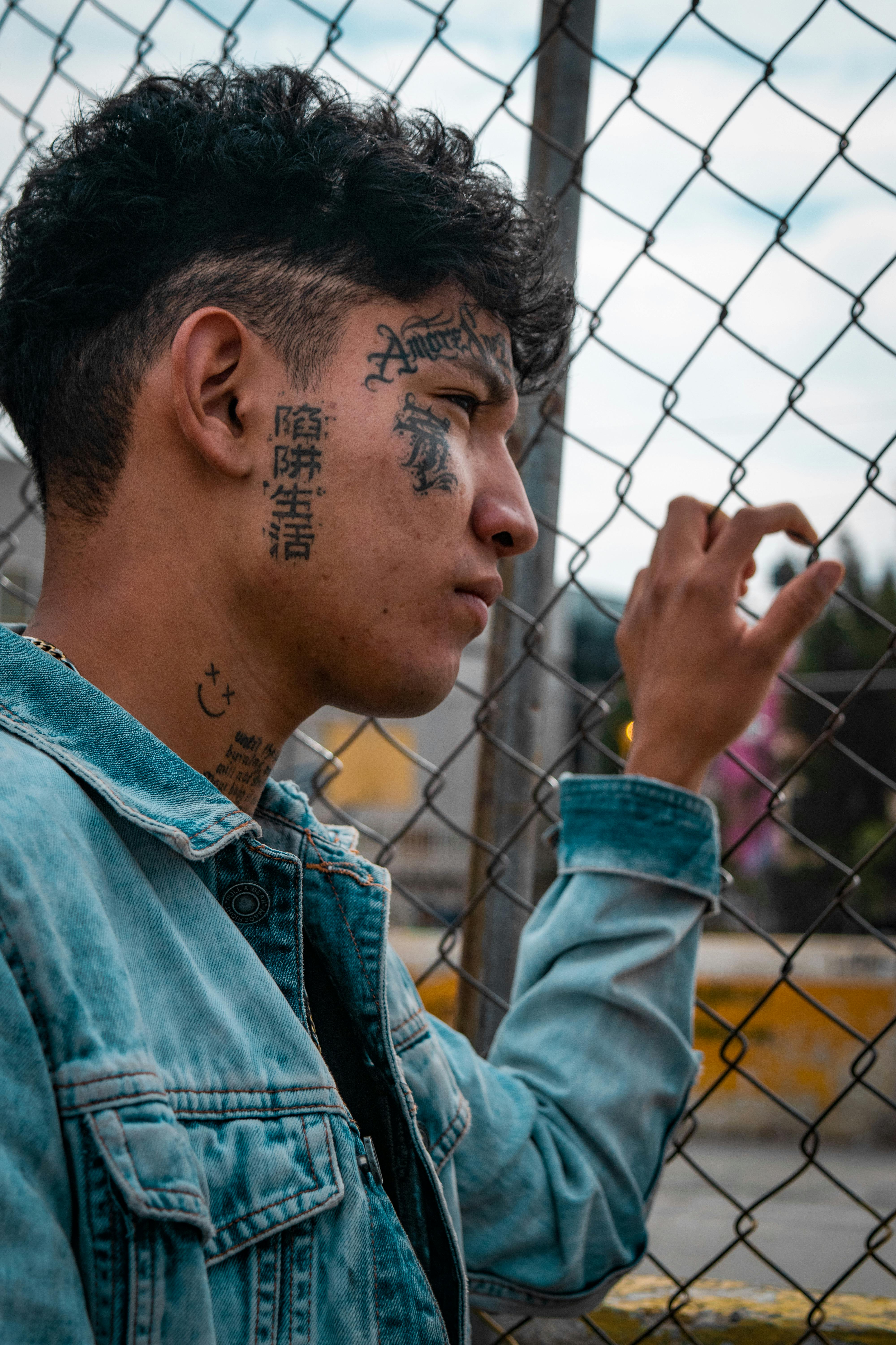 fences face tattoos