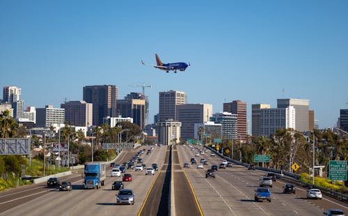 Fotos de stock gratuitas de 5autopista, aeropuerto, aeropuerto de san diego