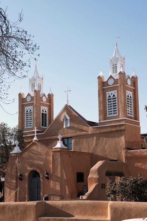 Historical Church against Blue Sky