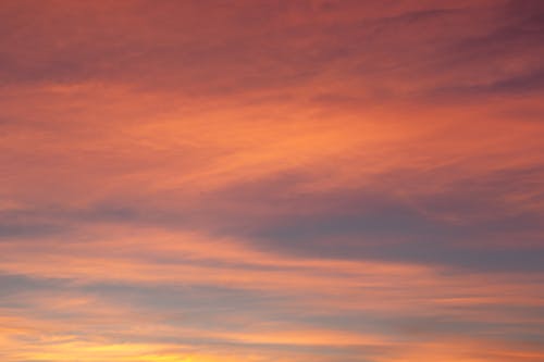 бесплатная Фотография неба на рассвете Стоковое фото