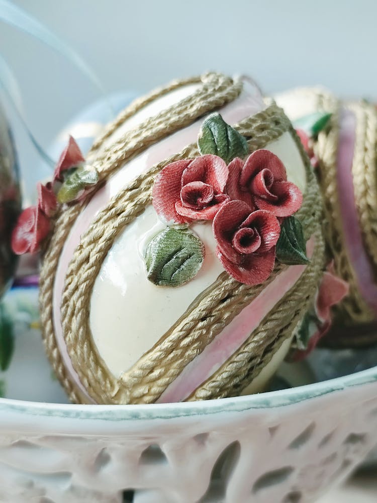 Decoration On Easter Egg