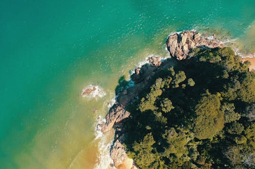 Bird's Eye View Of Seashore