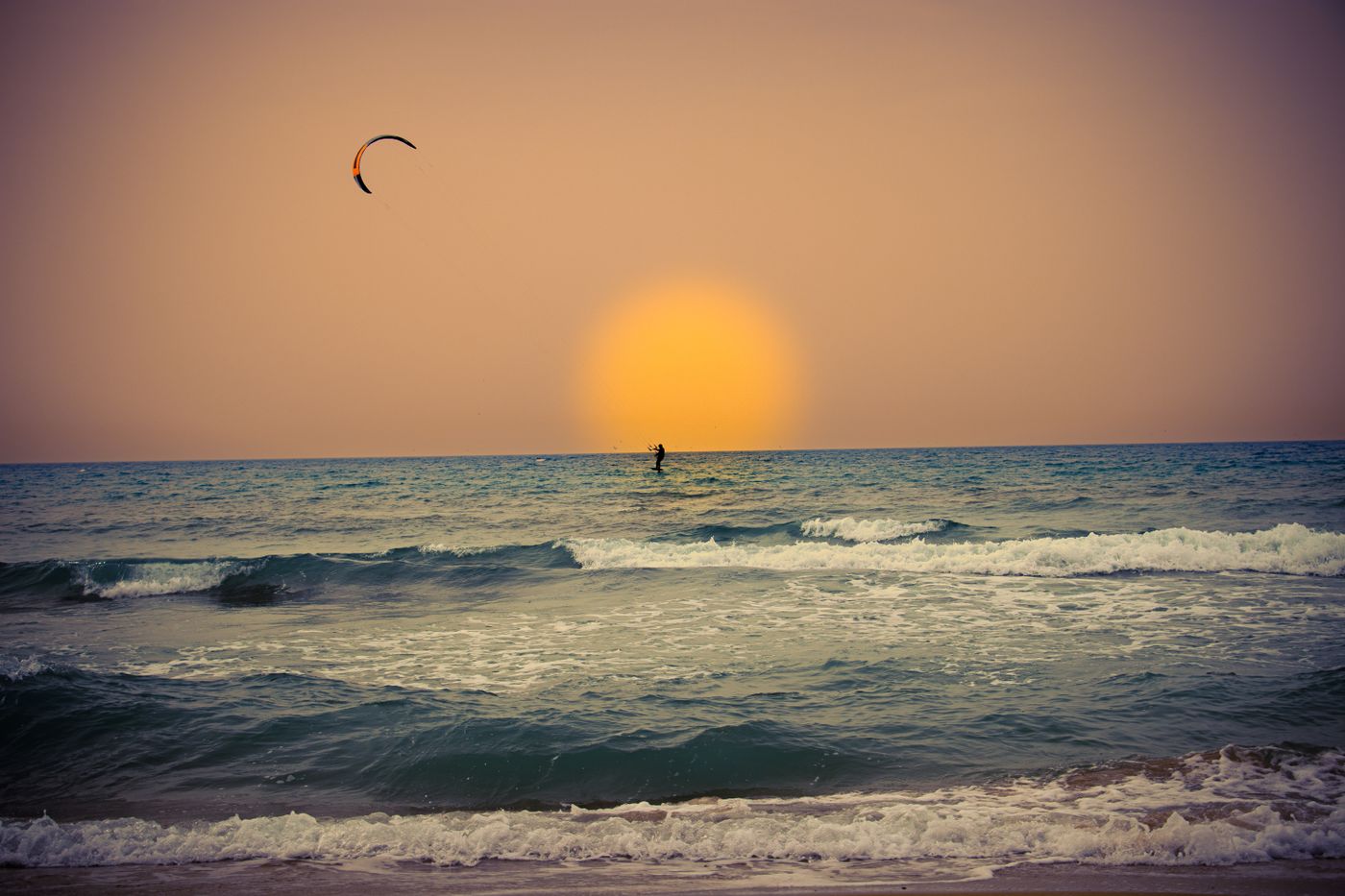 Kitesurfing experience