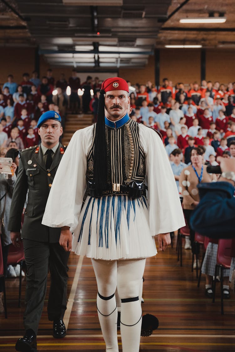 Presidential Guard In Traditional Costume