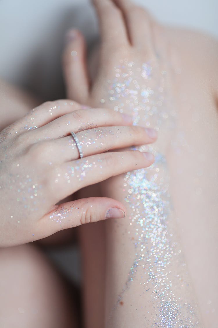 Glitter On Skin