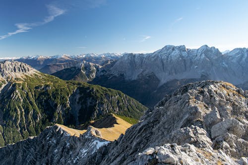 Free stock photo of alps, landscape, lookout