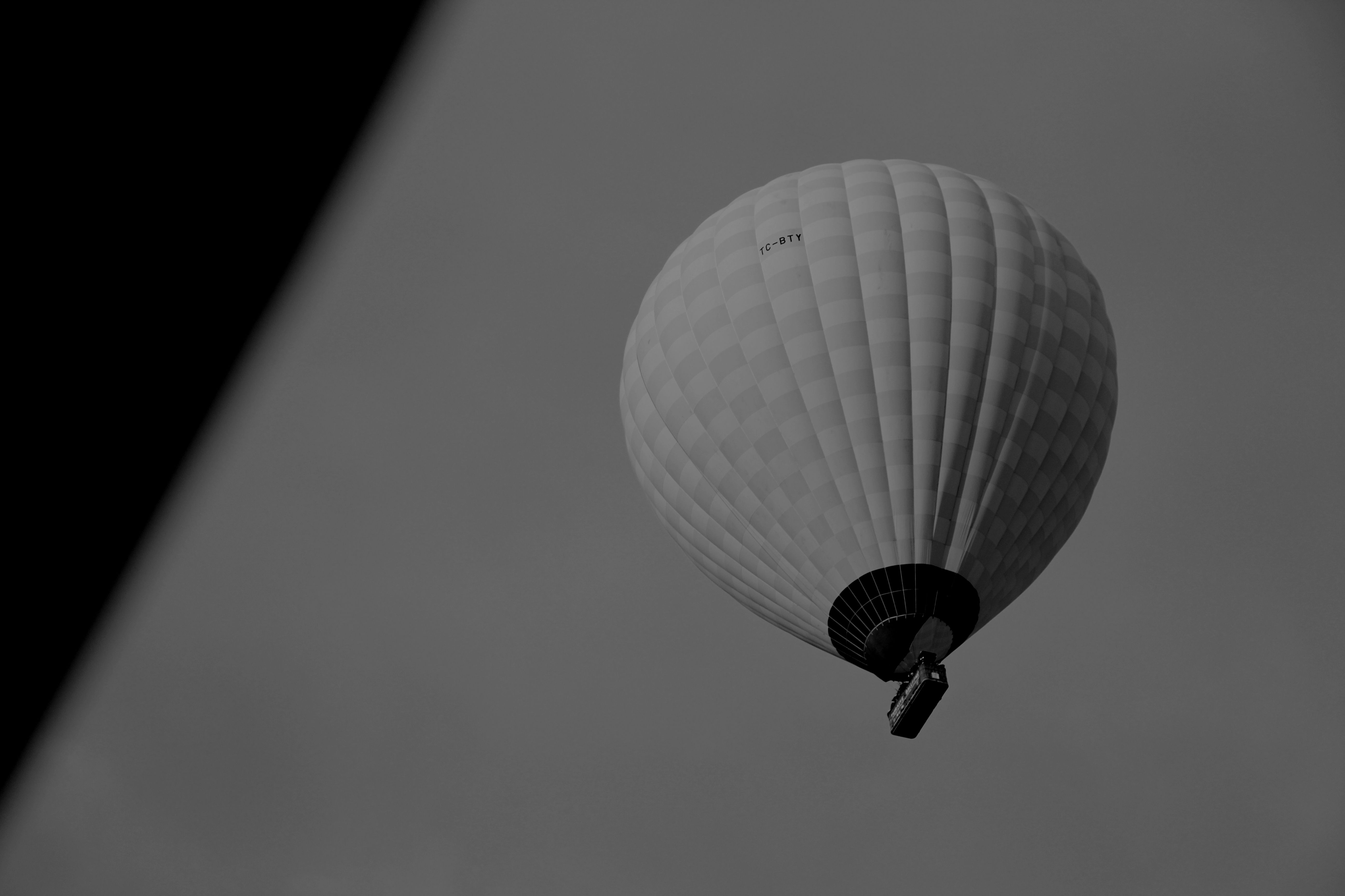 Kostenloses Foto zum Thema: 700d, b & w, baloon