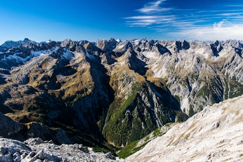Free Aerial Photo Of Mountains Stock Photo