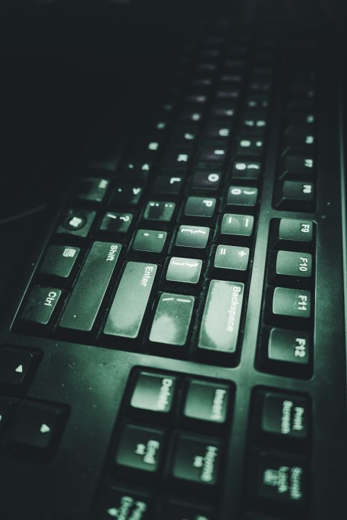 Close up of a Keyboard · Free Stock Photo