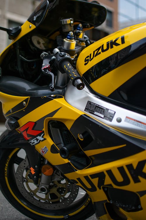 Motorcycle Close Up