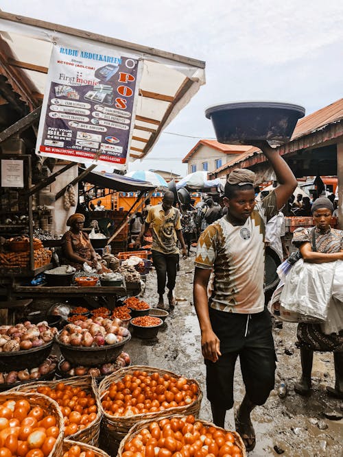 Δωρεάν στοκ φωτογραφιών με αγορά, Άνθρωποι, απεικόνιση