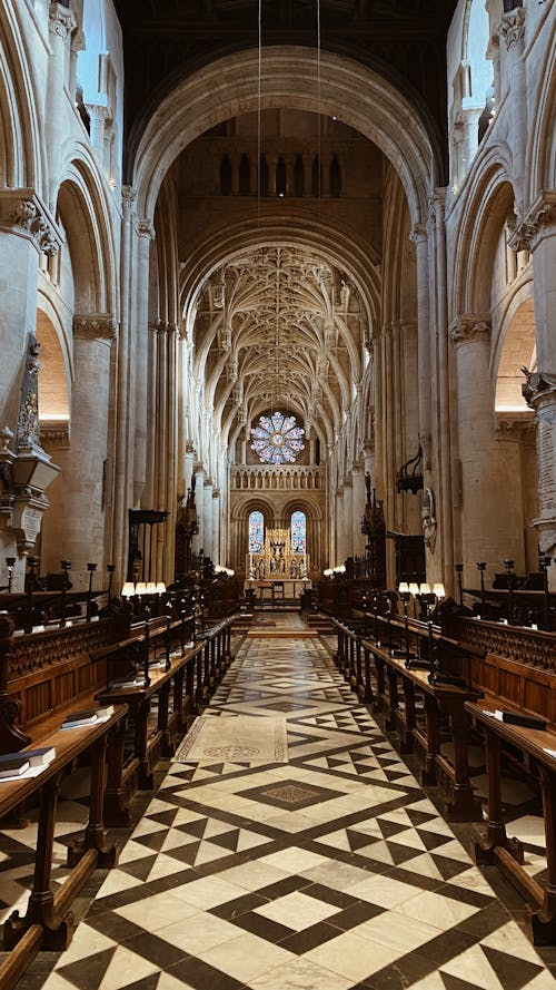 Darmowe zdjęcie z galerii z anglia, architektura romańska, christ church cathedral