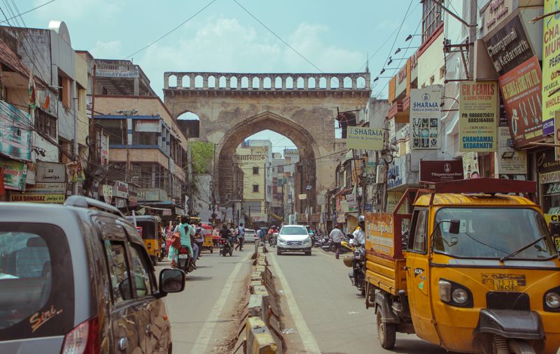 Banjara Hills, a representative image of Hyderabad, not a photograph of this place.