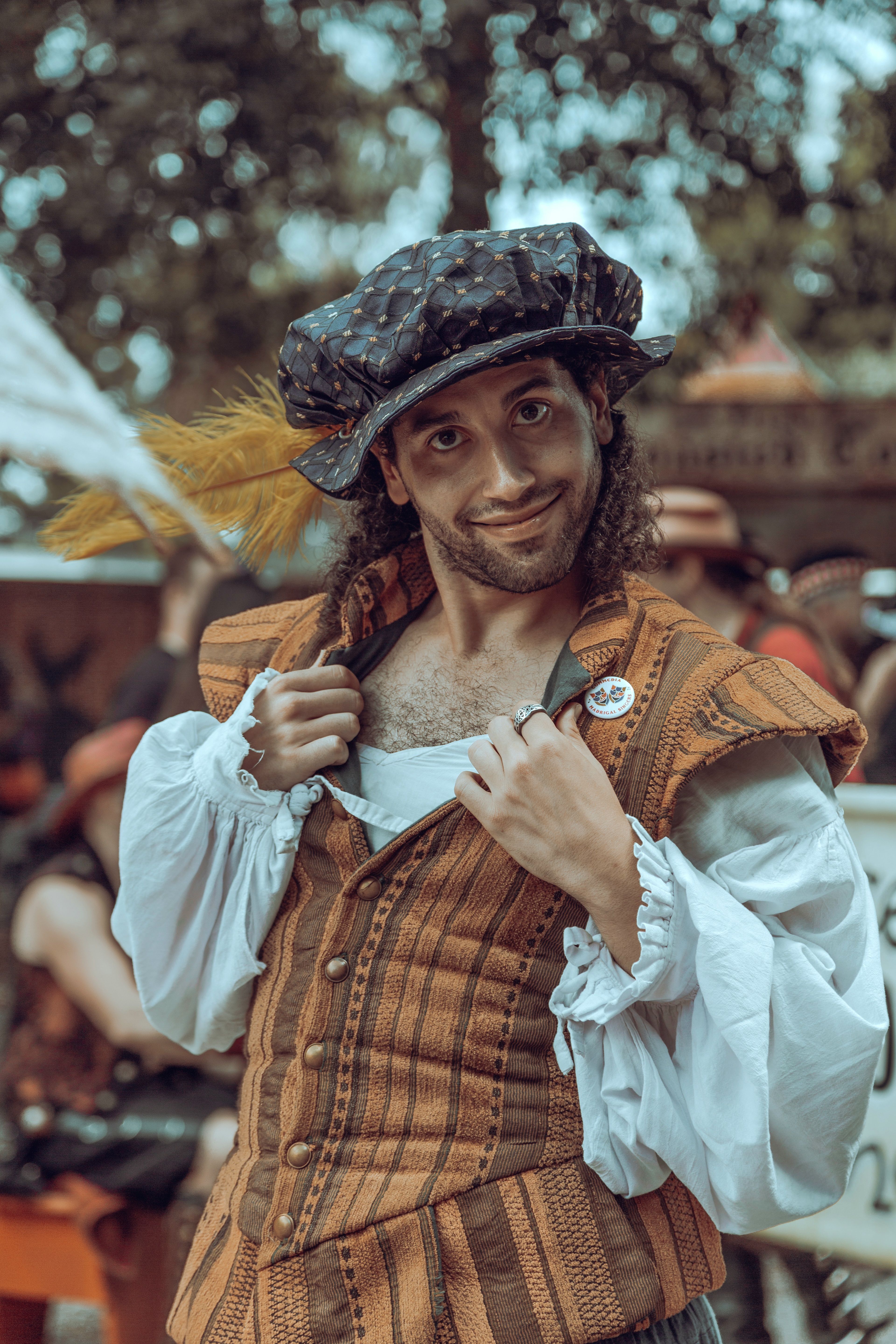 Man in a Costume at a Festival · Free Stock Photo