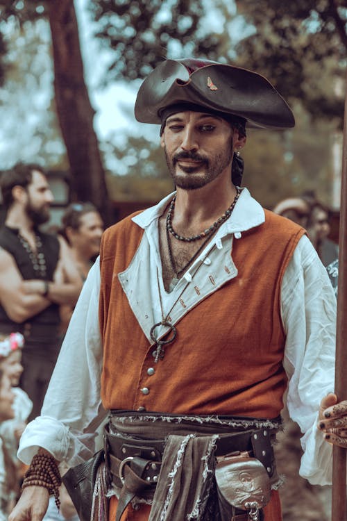 Man in a Pirate Costume 