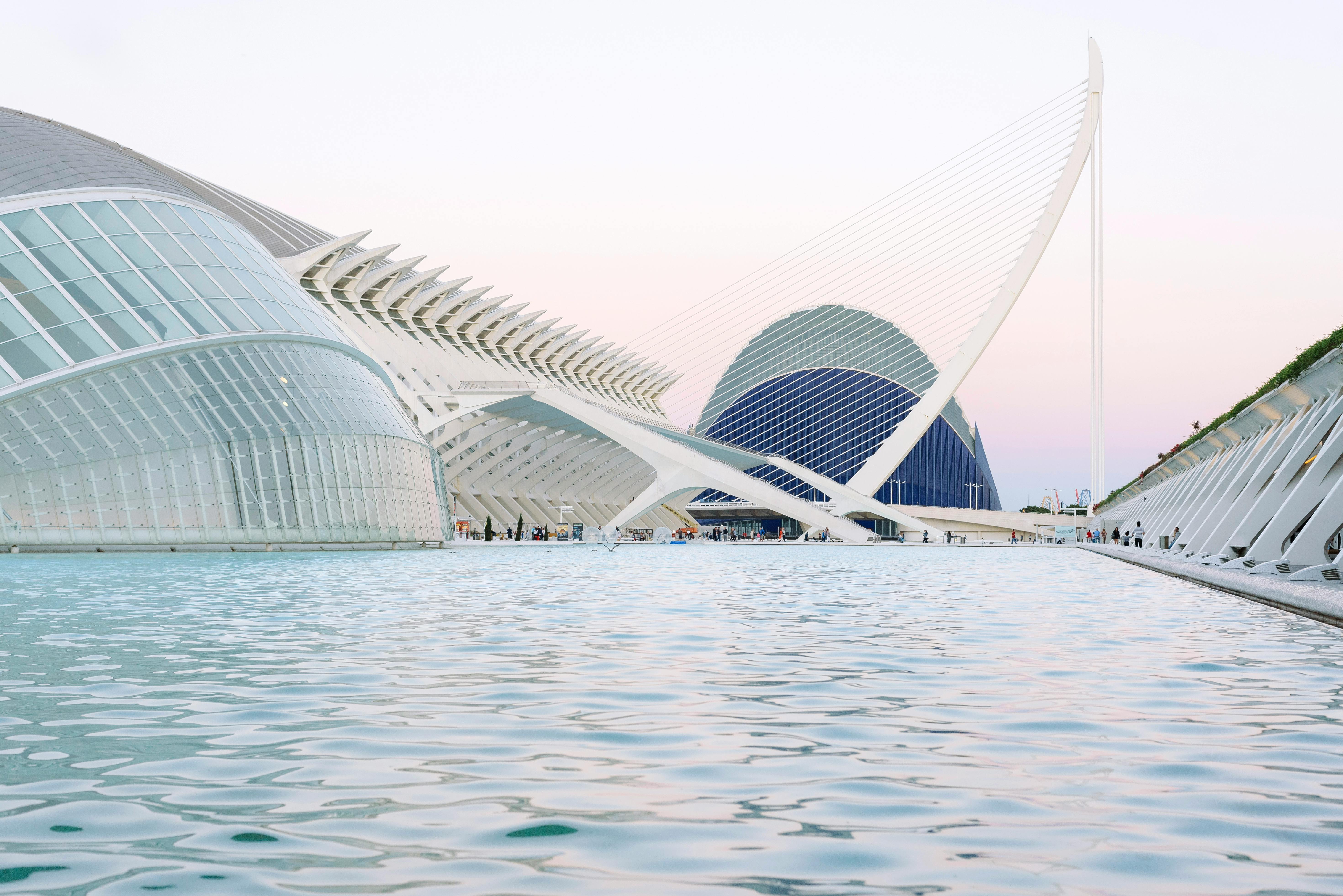 caixaforum valencia and the assut de lor bridge