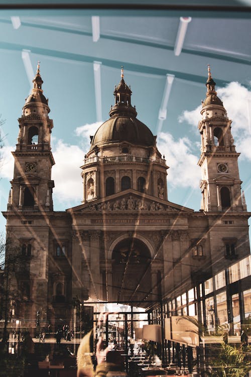 匈牙利, 反射, 圣斯蒂芬大教堂 的 免费素材图片