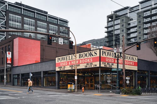 Photo of a Bookstore in a City