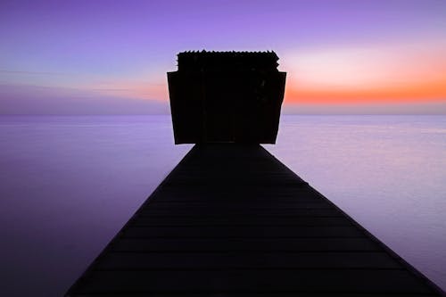 Free stock photo of bridge, minimalism, sunrise