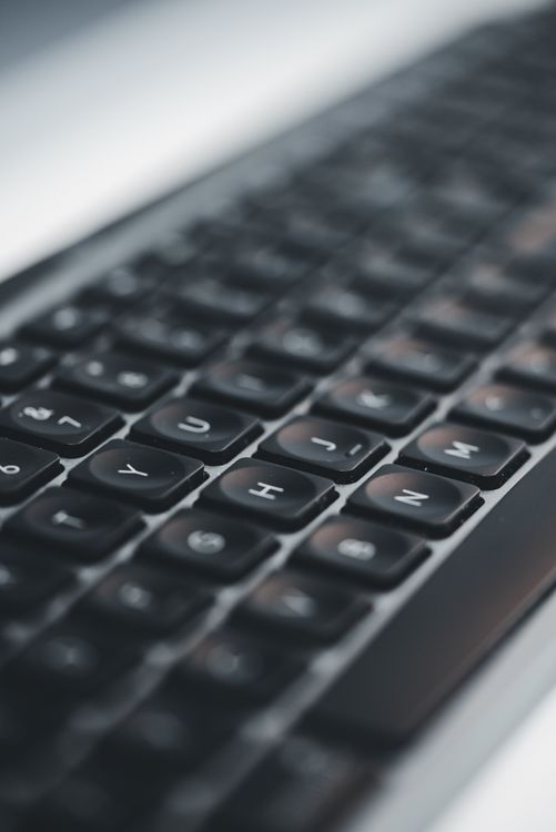 Close-up of a Computer Keyboard · Free Stock Photo
