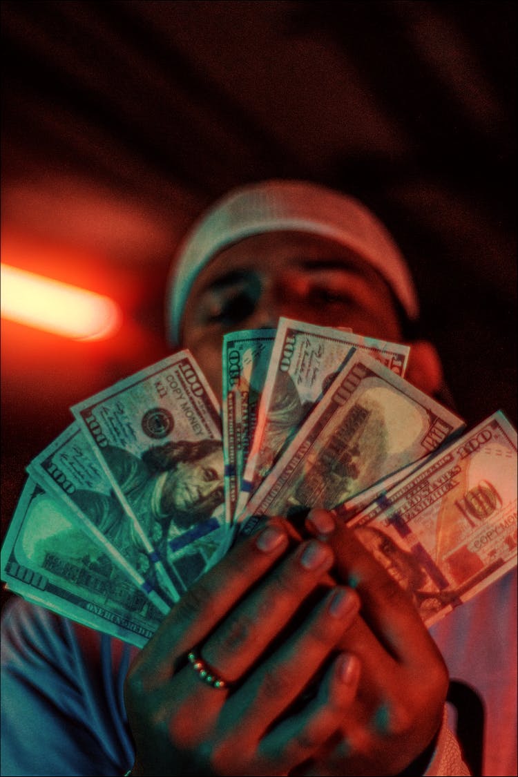 Man Holding Money