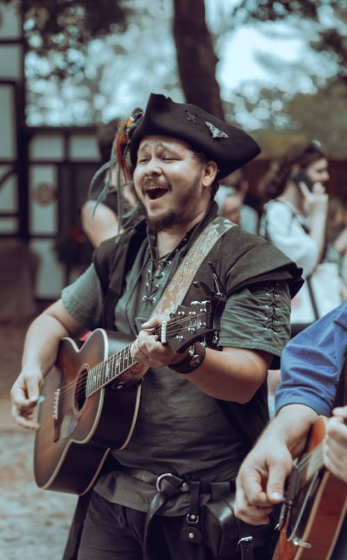 Singing Performer in Costume