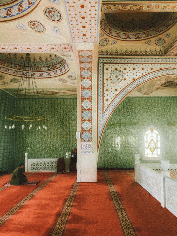 People Praying In Mosque