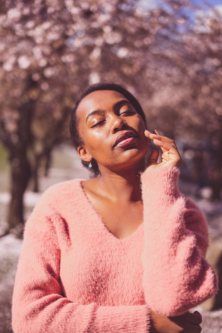 Woman In Sweater