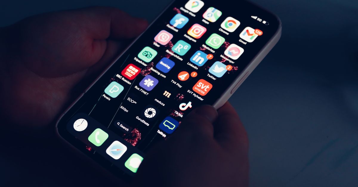 screenshot of a dating app interface showing dozens of profiles swiped left