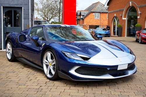 Parked Ferrari Car
