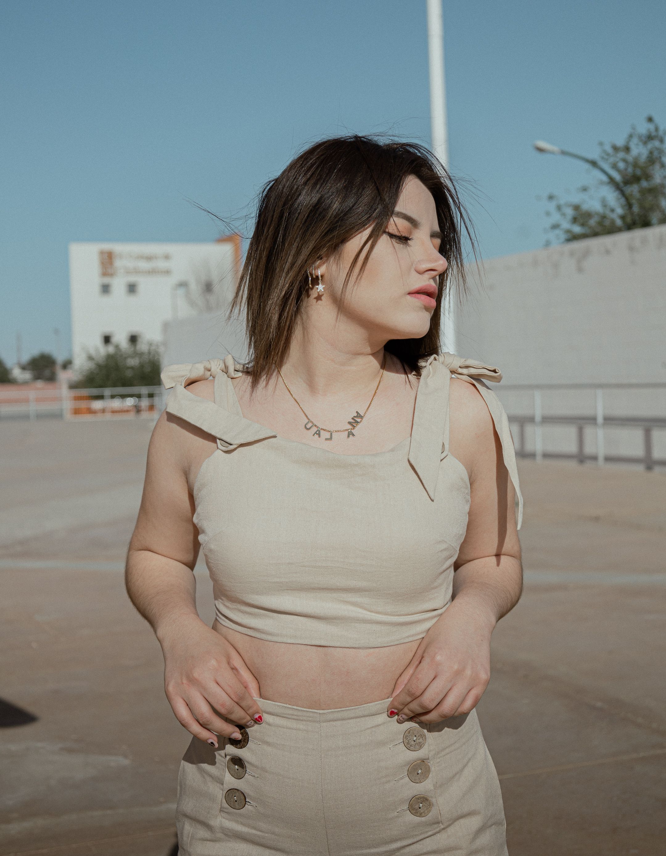 Vestido Midi Canelado