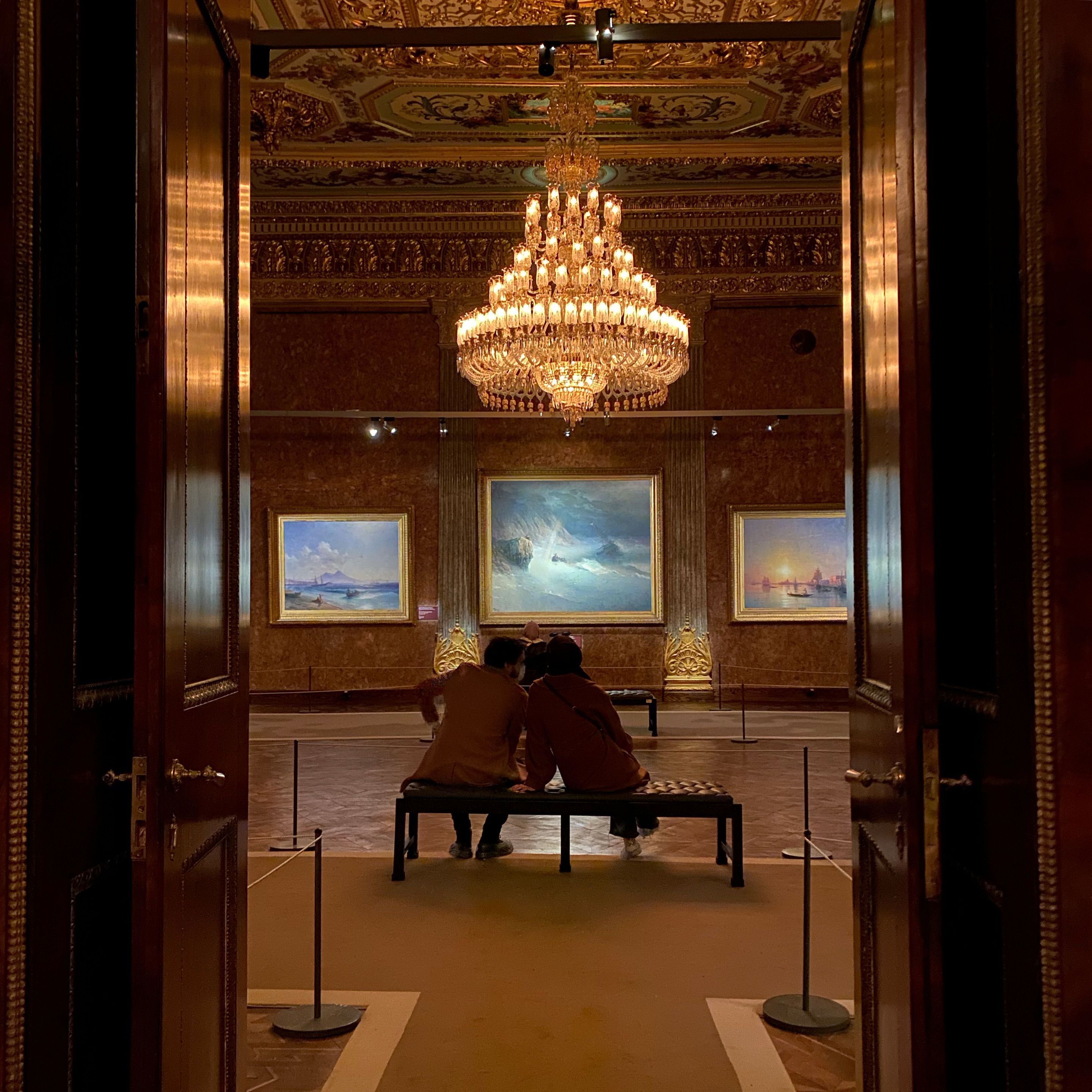 People in Museum