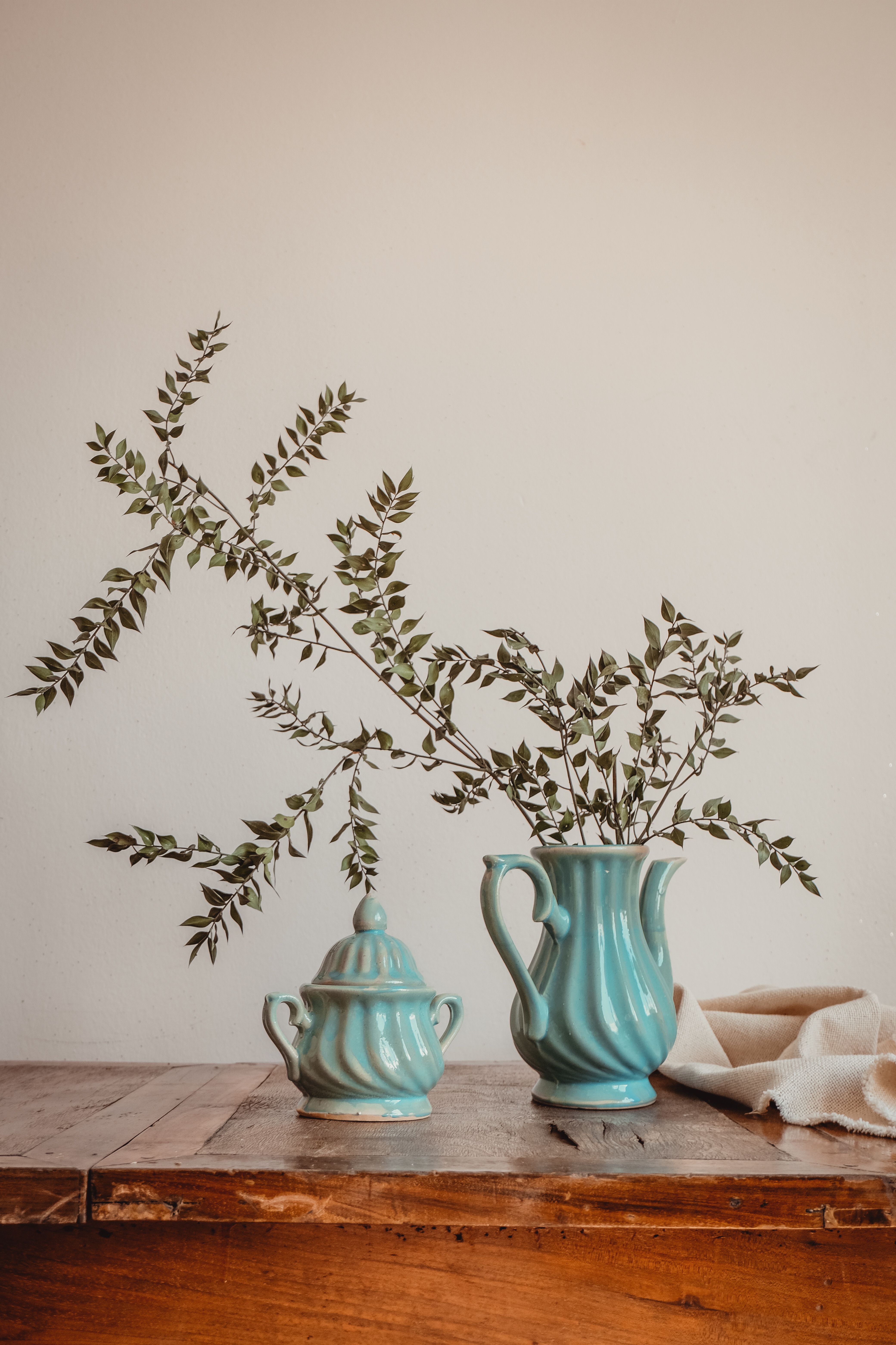 Decor with Porcelain Tea Pot · Free Stock Photo