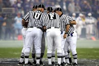 Peoples Wearing Black and White Stripe Baseball Jersey Shirt on Baseball Field
