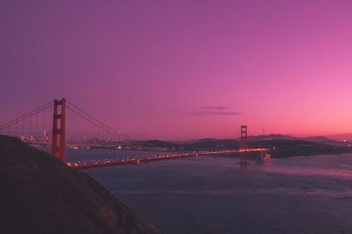 加州的金門大橋, 反射, 城市 的 免费素材图片