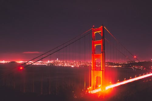 加州的金門大橋, 喜怒無常, 城市 的 免费素材图片