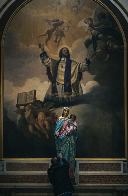 圣母玛利亚, 垂直拍摄, 女性形象 的 免费素材图片