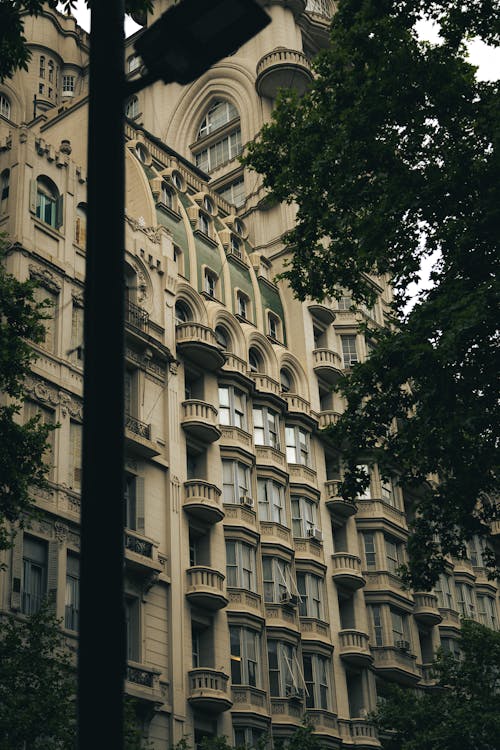 Facade of an Hotel in Buenos Aires