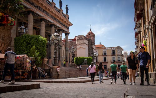 People on Street in Guanajuato