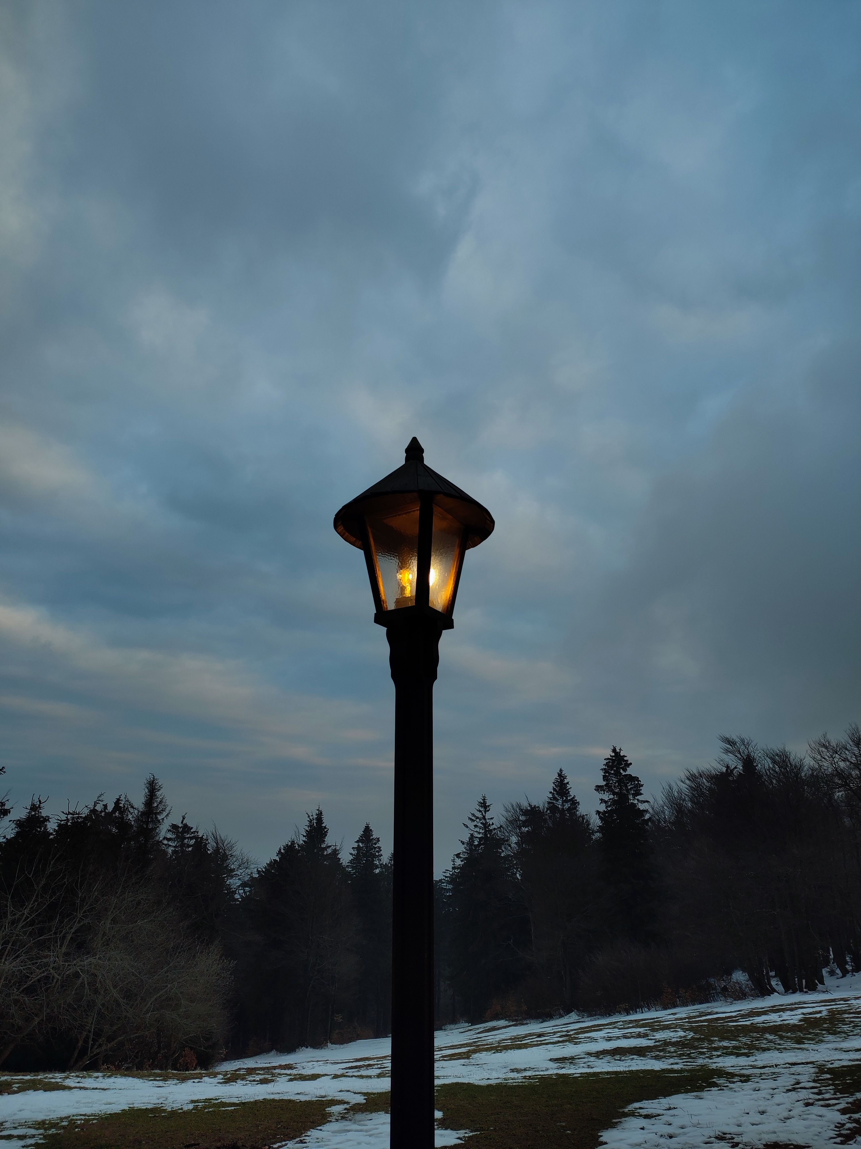 Street Lamp in Winter · Free Stock Photo