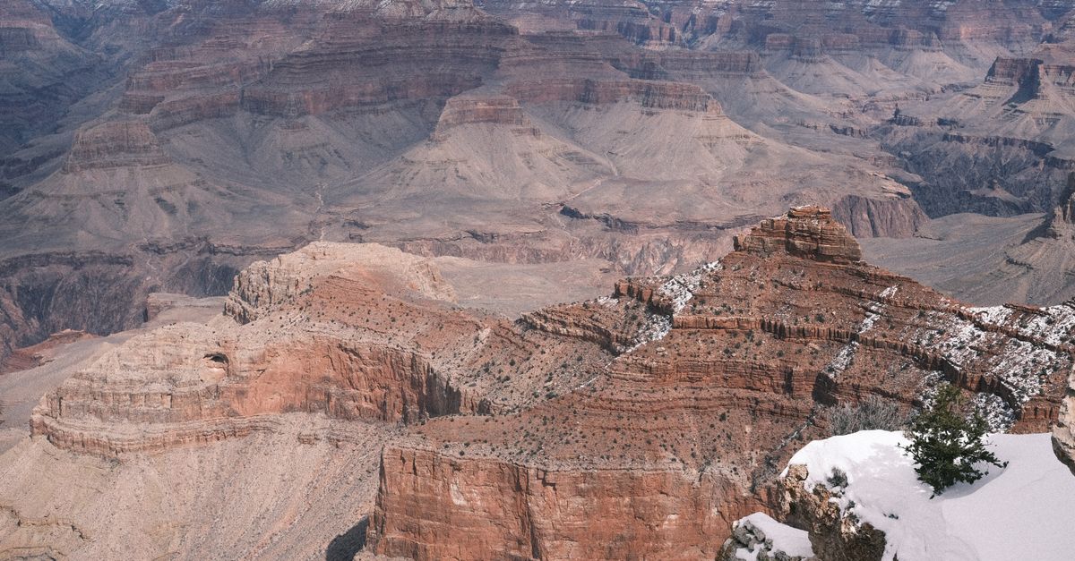 Desert sunset at Grand Canyon with Navajo food vendor