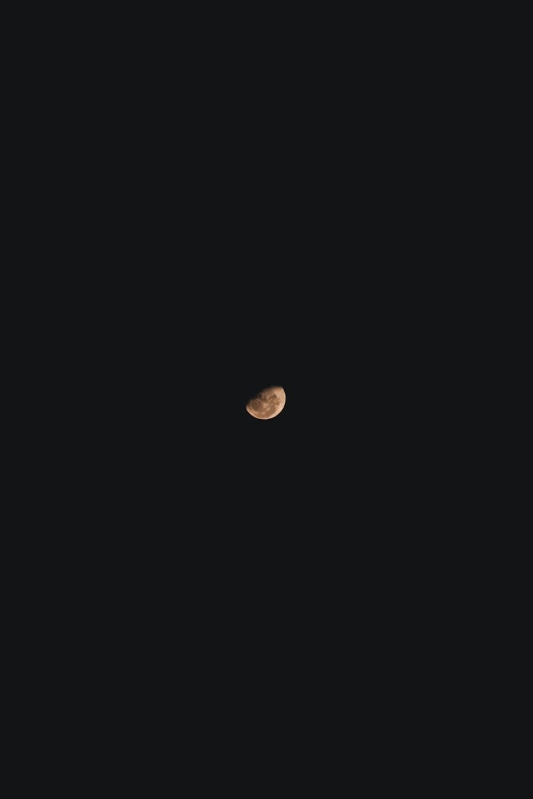 Eclipse Of The Moon In The Night Sky