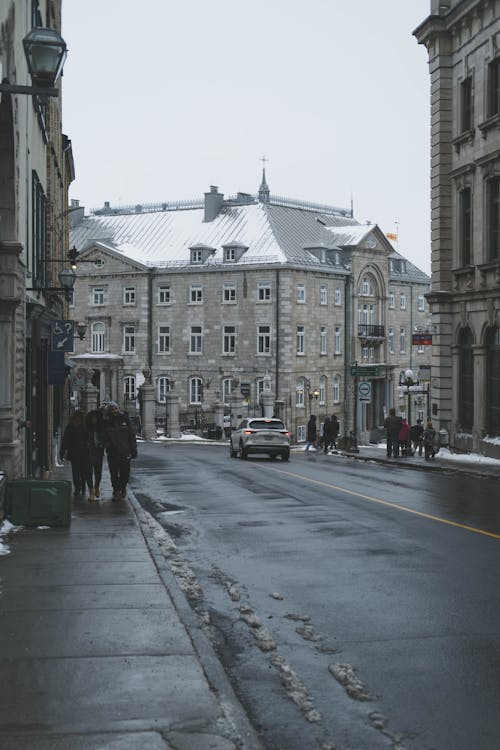冬季, 垂直拍攝, 城市 的 免費圖庫相片