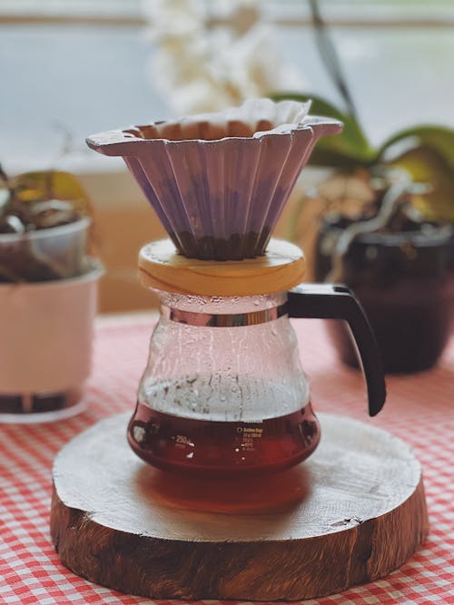 Sieve on Pitcher with Tea