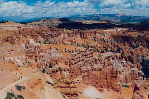 Scenic Landscape with Rock Formations 