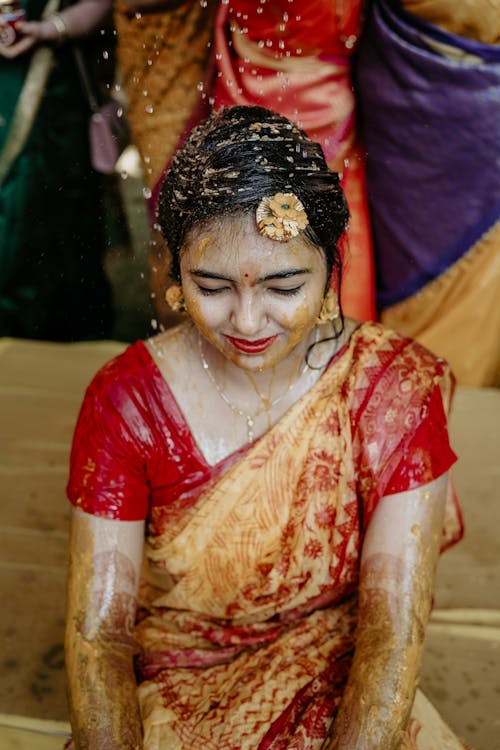 傳統服裝, 印度女人, 印度教 的 免費圖庫相片