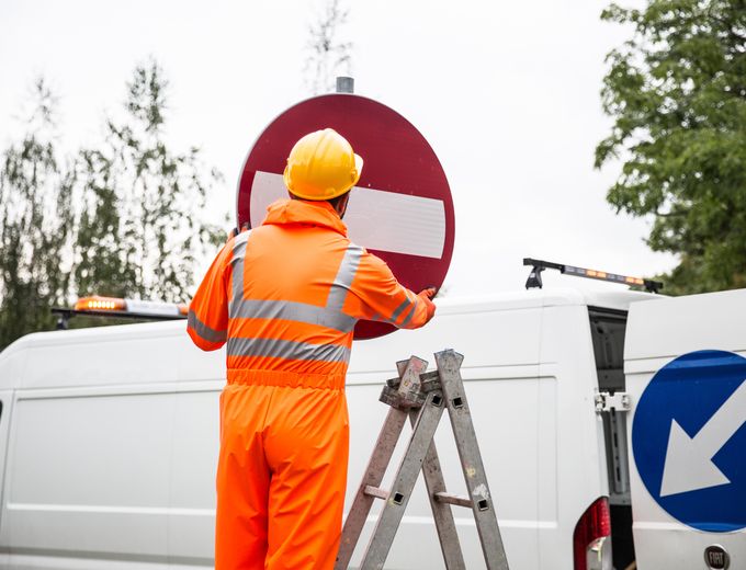 Crew on site
